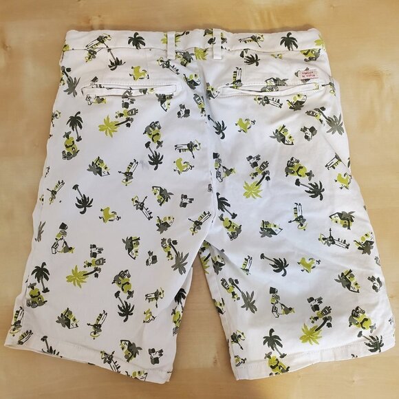 Kids Scotch & Soda Surf Lunch Tropical Graphic Chino Shorts Sz 12/152 EUC! - Picture 6 of 7